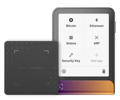 Portfel kryptowalut Ledger Flex Ferro Fuchsia Crypto Hardware Wallet with Recovery Key LEDGERFLEX-FFUCHSIA-RK